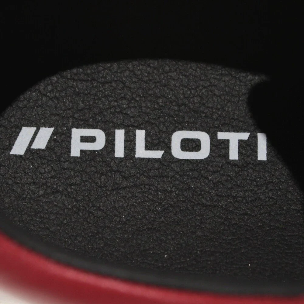 Piloti NWB Competizione AF Corse Driving Sneakers Size 9 US in Red Leather
